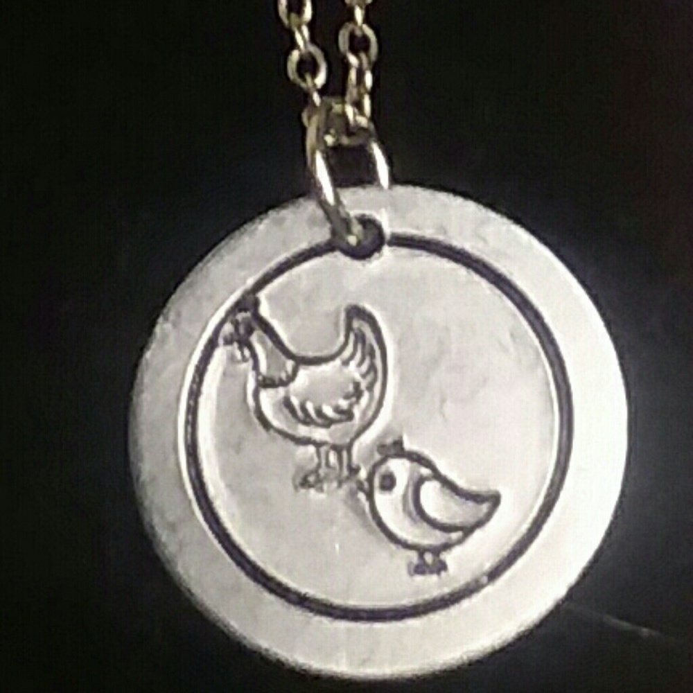 Hand stamped necklaces !